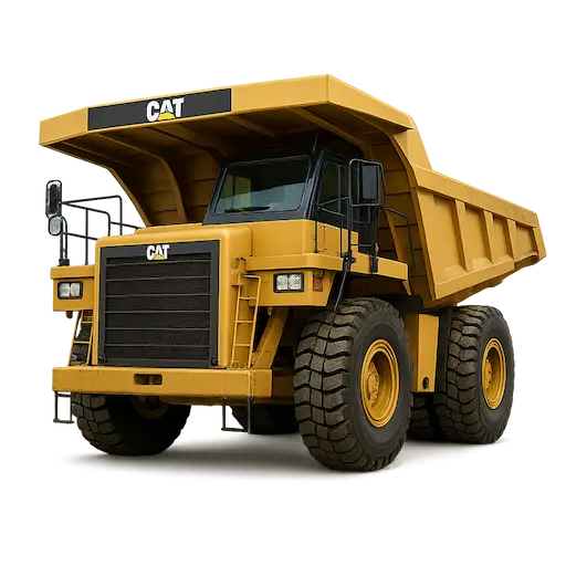 caterpilar camion tolva