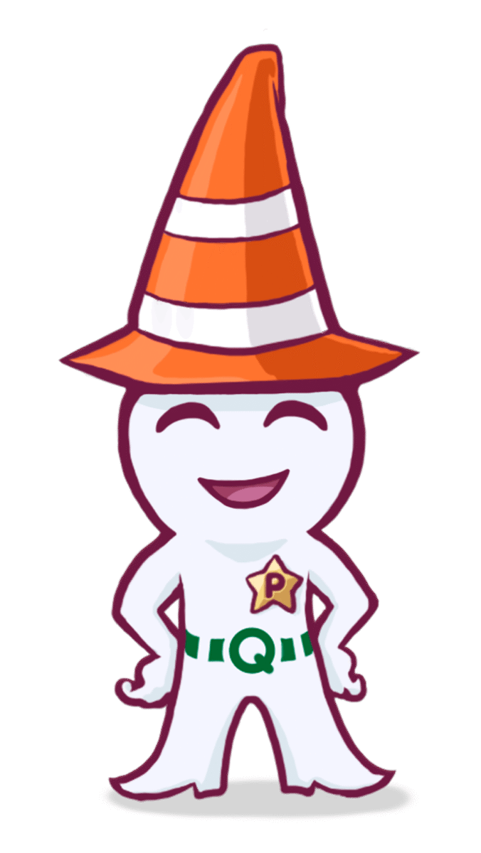 Mascota ProdQuim Sonriendo